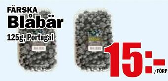 Matdax Blåbär erbjuda