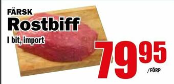 Matdax Rostbiff erbjuda
