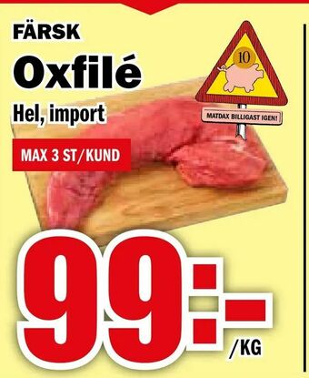 Matdax Oxfilé erbjuda