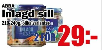 Matdax Inlagd sill erbjuda