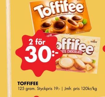 ÖoB Toffifee chokladask erbjuda