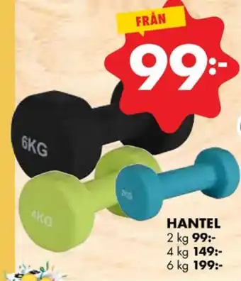 Proshape hantlar