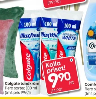Rusta Colgate tandkräm erbjuda