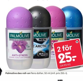 Rusta Palmolive deodorant erbjuda