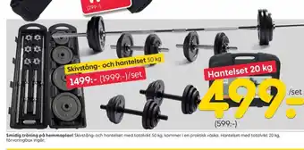 Palmolive hantelset