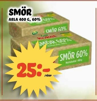 Nelins Smör erbjuda