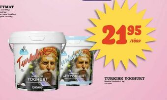 Nelins Turkisk yoghurt erbjuda