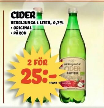 Nelins Cider erbjuda