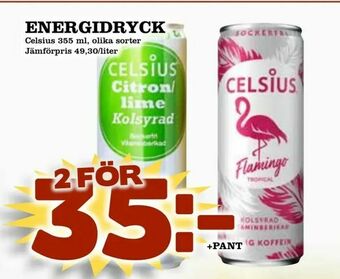 Nelins Energidryck erbjuda