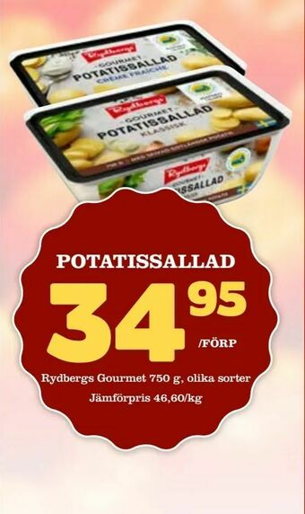 Nelins Potatissallad erbjuda