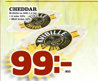 Nelins Cheddar erbjuda