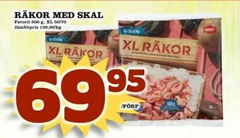 Nya Pulsen Räkor med skal erbjuda