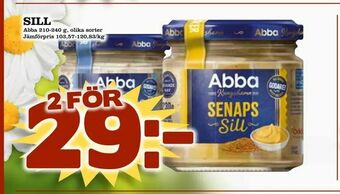 Nya Pulsen Sill erbjuda