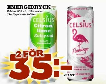 Nya Pulsen Energidryck erbjuda