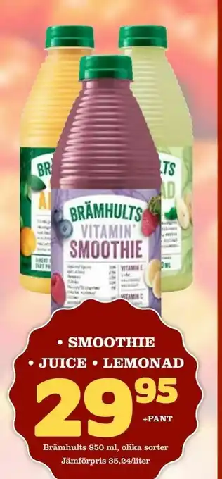 Smoothie • juice • lemonad