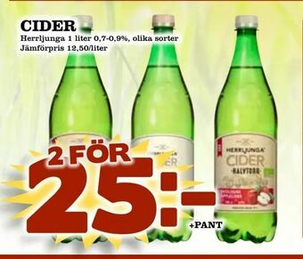 Nya Pulsen Cider erbjuda