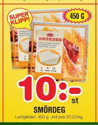 Nya Pulsen Smördeg erbjuda