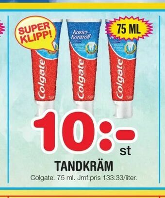 Nya Pulsen Tandkräm erbjuda
