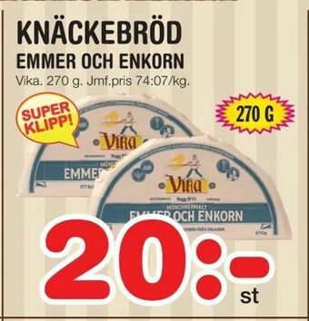Nya Pulsen Knäckebröd erbjuda