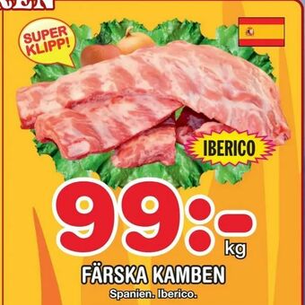 Nya Pulsen Färska kamben erbjuda