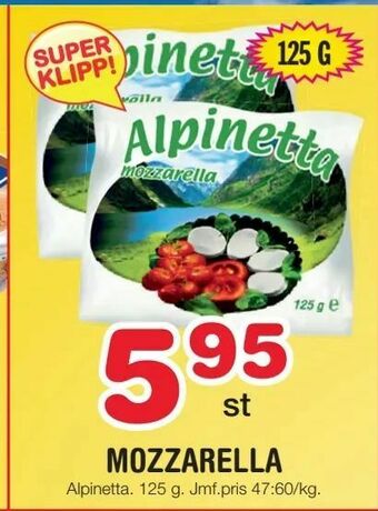 Nya Pulsen Mozzarella erbjuda