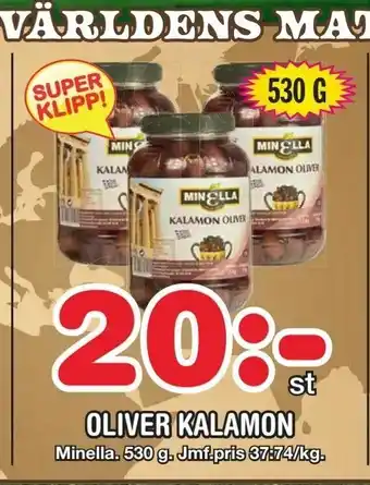 Nya Pulsen Oliver kalamon erbjuda