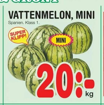 Nya Pulsen Vattenmelon, mini erbjuda