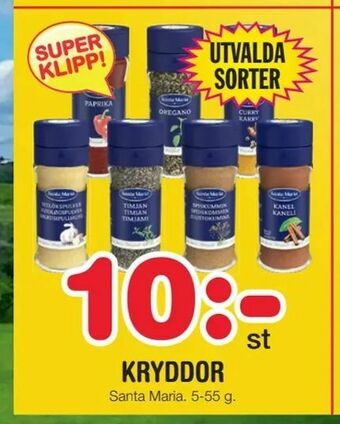 Nya Pulsen Kryddor erbjuda
