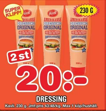 Nya Pulsen Dressing erbjuda