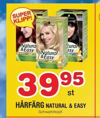 Nya Pulsen Hårfärg natural & easy erbjuda