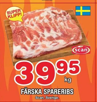 Nya Pulsen Färska spareribs erbjuda