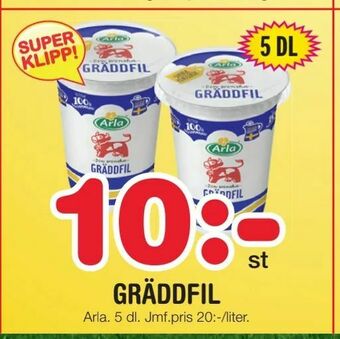 Nya Pulsen Gräddfil erbjuda