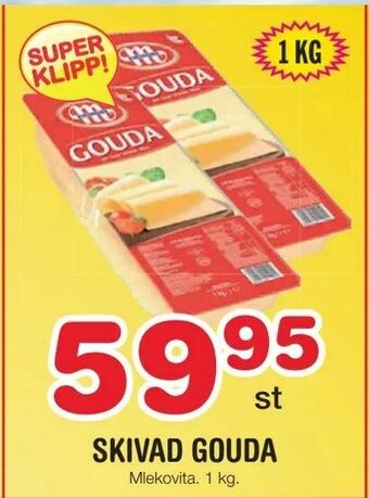 Nya Pulsen Skivad gouda erbjuda