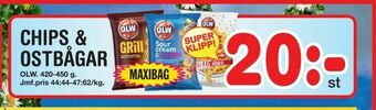 Nya Pulsen Chips & ostbågar erbjuda