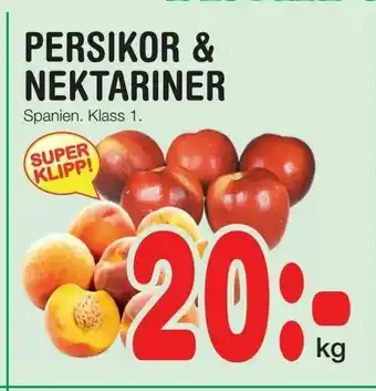 Nya Pulsen Persikor & nektariner erbjuda