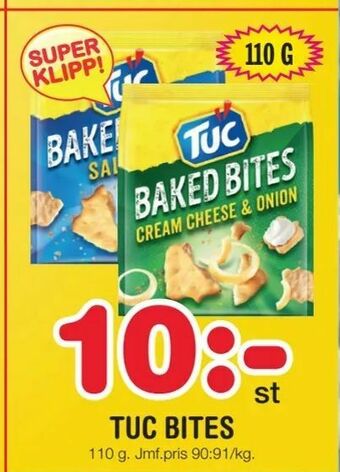 Nya Pulsen Tuc bites erbjuda