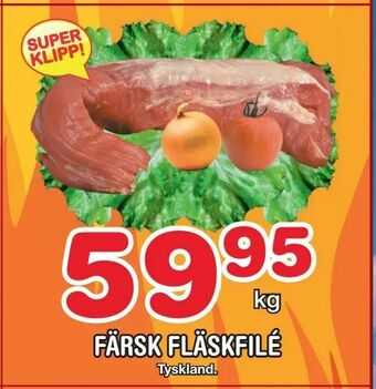 Nya Pulsen Färsk fläskfilé erbjuda