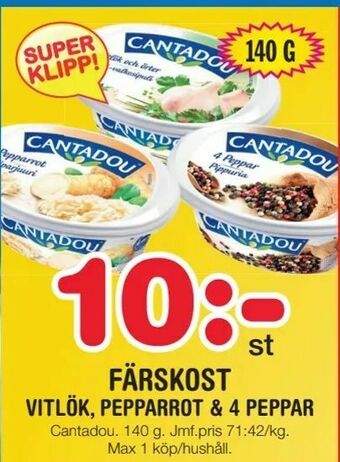 Nya Pulsen Färskost erbjuda