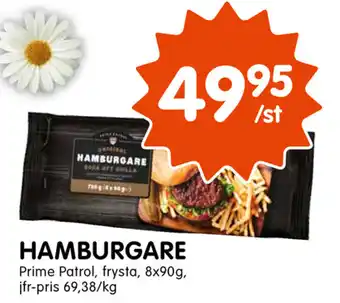 Tempo Hamburgare 8 x 90g erbjuda