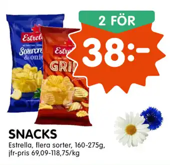 Tempo Snacks 160-275g erbjuda