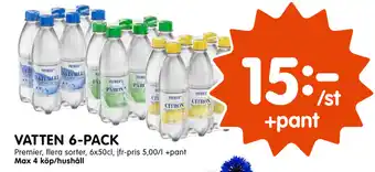 Tempo Vatten 6-Pack 6 x 50cl erbjuda