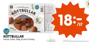Tempo Köttbullar 350g erbjuda