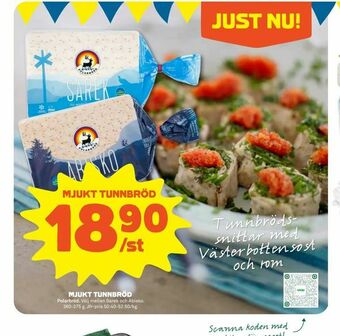 Stora Coop Mjukt tunnbröd erbjuda