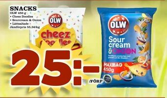 Supergrossen Snacks erbjuda