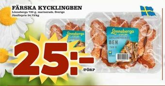 Supergrossen Färska kycklingben erbjuda
