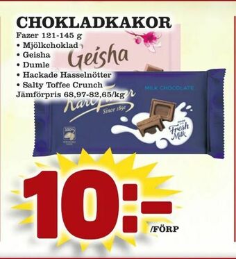 Supergrossen Chokladkakor erbjuda