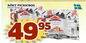 Supergrossen Rökt picnicbog erbjuda