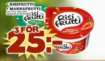 Supergrossen Risifrutti • mannafrutti erbjuda