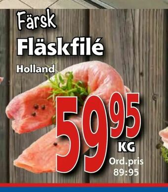 Supergrossen Färsk Fläskfilé erbjuda
