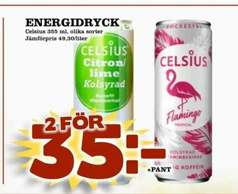 Supergrossen Energidryck erbjuda